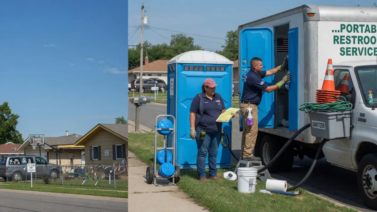 Porta Potty Rental in North Liberty, IA near me
